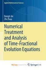 Numerical Treatment and Analysis of Time-Fractional Evolution Equations af Jin Bangti Jin