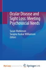 Ocular Disease and Sight Loss