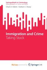 Immigration and Crime af Kubrin Charis E. Kubrin