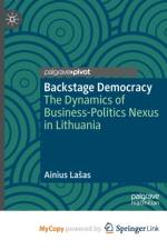 Backstage Democracy af Lasas Ainius Lasas