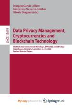Data Privacy Management, Cryptocurrencies and Blockchain Technology