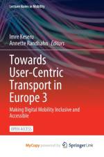 Towards User-Centric Transport in Europe 3