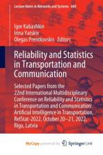 Reliability and Statistics in Transportation and Communication