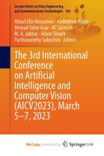 The 3rd International Conference on Artificial Intelligence and Computer Vision (AICV2023), March 5-7, 2023
