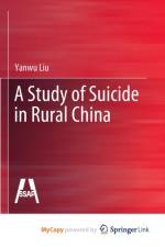 A Study of Suicide in Rural China af Liu Yanwu Liu
