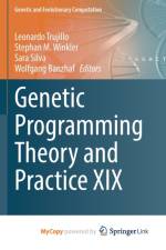 Genetic Programming Theory and Practice XIX