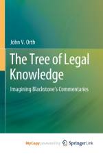 The Tree of Legal Knowledge af Orth John V. Orth