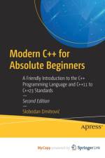 Modern C++ for Absolute Beginners af Dmitrovic Slobodan Dmitrovic