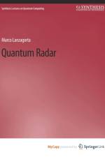 Quantum Radar af Lanzagorta Marco Lanzagorta