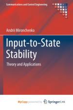 Input-to-State Stability af Mironchenko Andrii Mironchenko