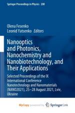Nanooptics and Photonics, Nanochemistry and Nanobiotechnology, and Their Applications