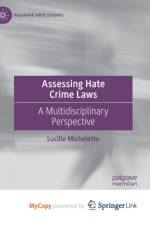 Assessing Hate Crime Laws af Micheletto Lucille Micheletto
