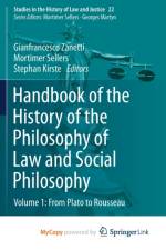Handbook of the History of the Philosophy of Law and Social Philosophy