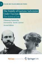 The Family of Gaetano Salvemini Under Fascism af Fantarella Filomena Fantarella