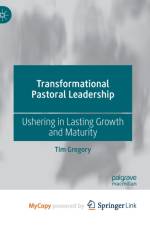Transformational Pastoral Leadership af Gregory Tim Gregory