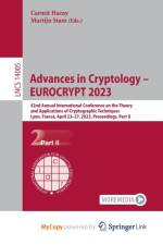 Advances in Cryptology - EUROCRYPT 2023