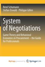 System of Negotiations af Gillen Philippe Gillen