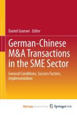German-Chinese M&A Transactions in the SME Sector