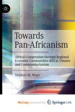 Towards Pan-Africanism af Magu Stephen M. Magu