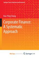 Corporate Finance af Chang Kuo-Ping Chang