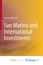 San Marino and International Investments af Riccardi Lorenzo Riccardi