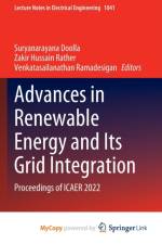 Advances in Renewable Energy and Its Grid Integration
