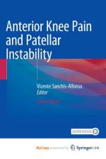 Anterior Knee Pain and Patellar Instability