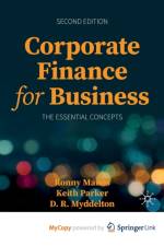 Corporate Finance for Business af Parker Keith Parker