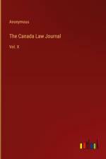 The Canada Law Journal af Anonymous