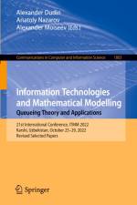 Information Technologies and Mathematical Modelling. Queueing Theory and Applications af Alexander Dudin