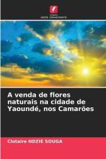 A venda de flores naturais na cidade de Yaoundé, nos Camarões af Clotaire Ndzie Souga