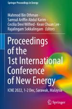 Proceedings of the 1st International Conference of New Energy af Mahmod Bin Othman
