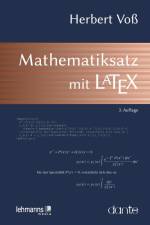 Mathematiksatz mit LaTeX af Herbert Voß