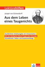 Lektürehilfen Joseph von Eichendorff, Aus dem Leben eines Taugenichts
