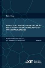 Herstellung, Prüfung und Modellierung neuartiger hybrider Aluminiumschaum-CFK-Sandwichverbunde af Peter Rupp