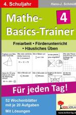 Mathe-Basics-Trainer 4. Schuljahr. Für jeden Tag! af Hans-Jürgen Schmidt