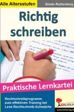 Richtig schreiben Rechtschreibprogramm af Gisela Ruthenberg