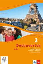 Découvertes Junior. 2 Cahier d'activités mit MP3-CD, Video-DVD und Übungssoftware. Klasse 6