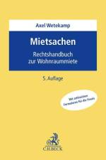 Mietsachen af Axel Wetekamp
