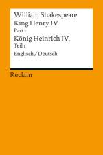 King Henry IV, Part 1 / Heinrich IV., Teil 1 af William Shakespeare