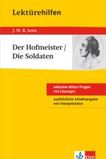Lektürehilfen J.M.R. Lenz 
