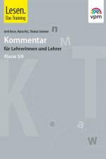 Lesen. Das Training - Neubearbeitung. Lesefertigkeiten - Lesegeläufigkeiten - Lesestrategien. Lehrerband mit Audio-CD I. 5./6. Klasse
