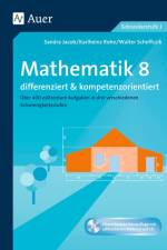 Mathematik 8 differenziert u. kompetenzorientiert af Sandra Jacob