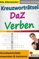 Kreuzworträtsel DaZ - Verben