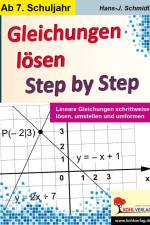 Gleichungen lösen - Step by Step af Hans-J. Schmidt