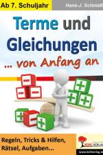 Terme und Gleichungen von Anfang an af Hans-J. Schmidt