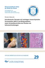 Intraläsionale Therapie mit autologen mesenchymalen Stromazellen (MSCs) und Blutprodukten sowie Verlaufskontrollen bei Pferden mit Sehnenerkrankungen af Florian Geburek