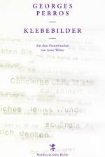 Klebebilder af Georges Perros