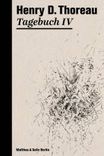 Tagebuch IV af Henry David Thoreau