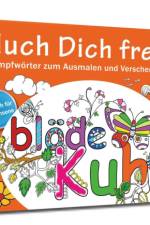 Mein freches Malbuch-Set: 4 Malbücher mit 24 hochwertigen Farbstiften